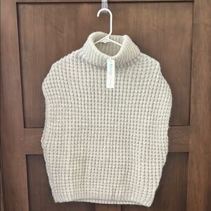 M/L Bluivy Cowl Neck Sweater in Oatmeal